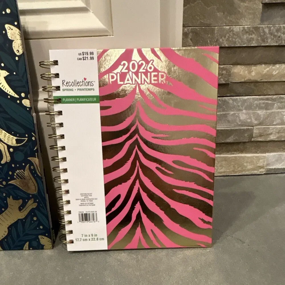 2 for 1 Deal - Recollections 2026 Weekly & Monthly Spiral Planner - CLEARANCE